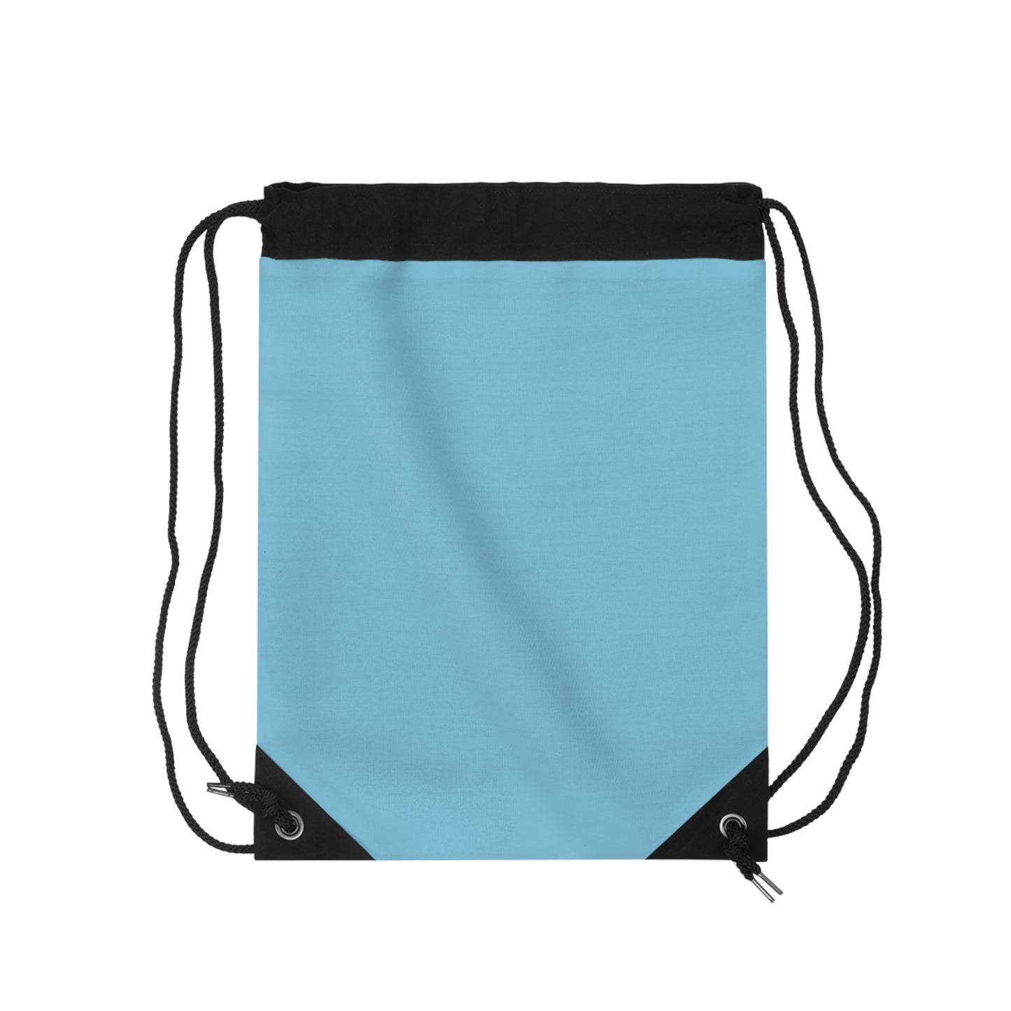 True Holiday Aquarium Blue Blue Solids Drawstring Bag