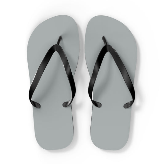 True Holiday Marina Gray Gray Solids Flip Flops