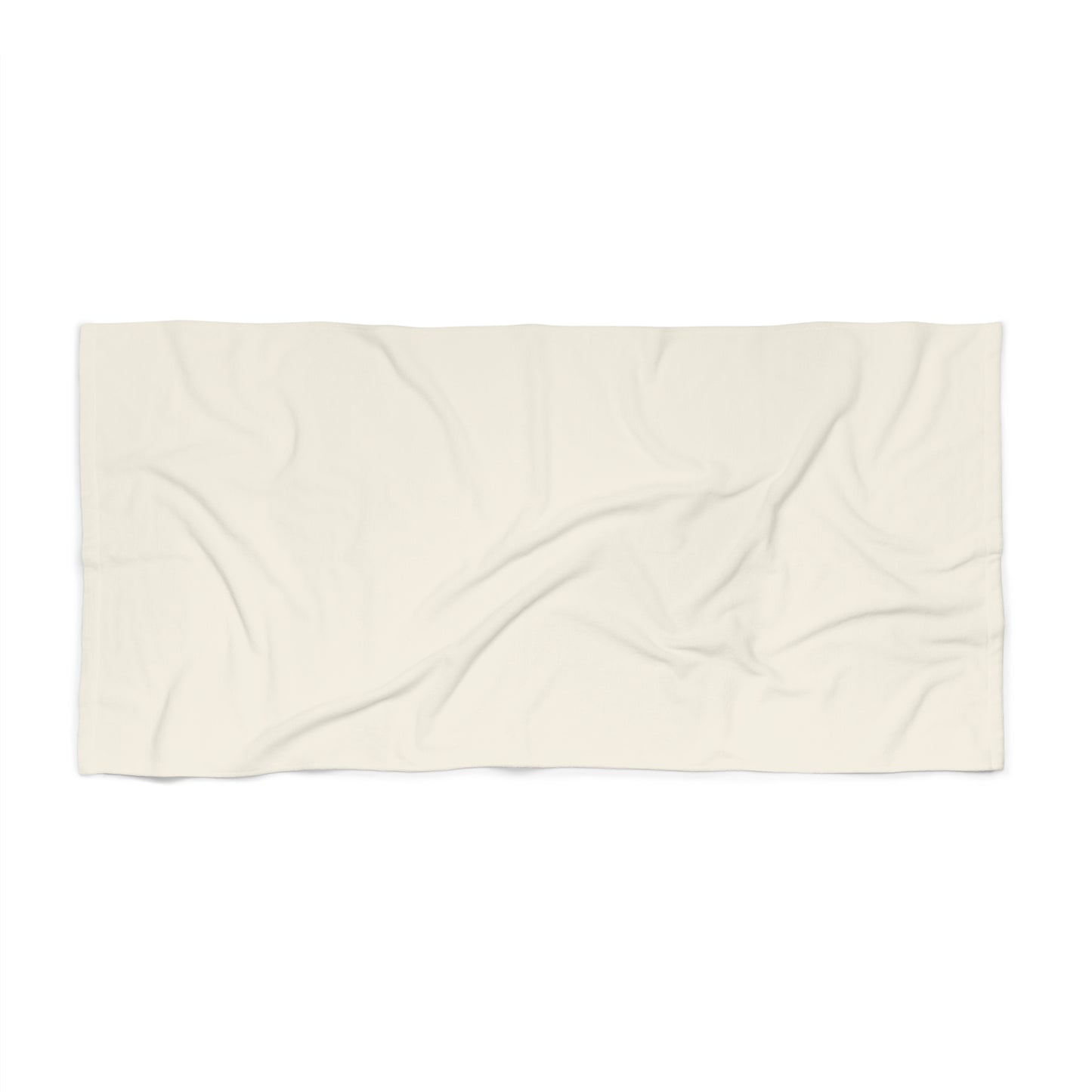 True Holiday White Cloud White Solids Beach & Pool Towel