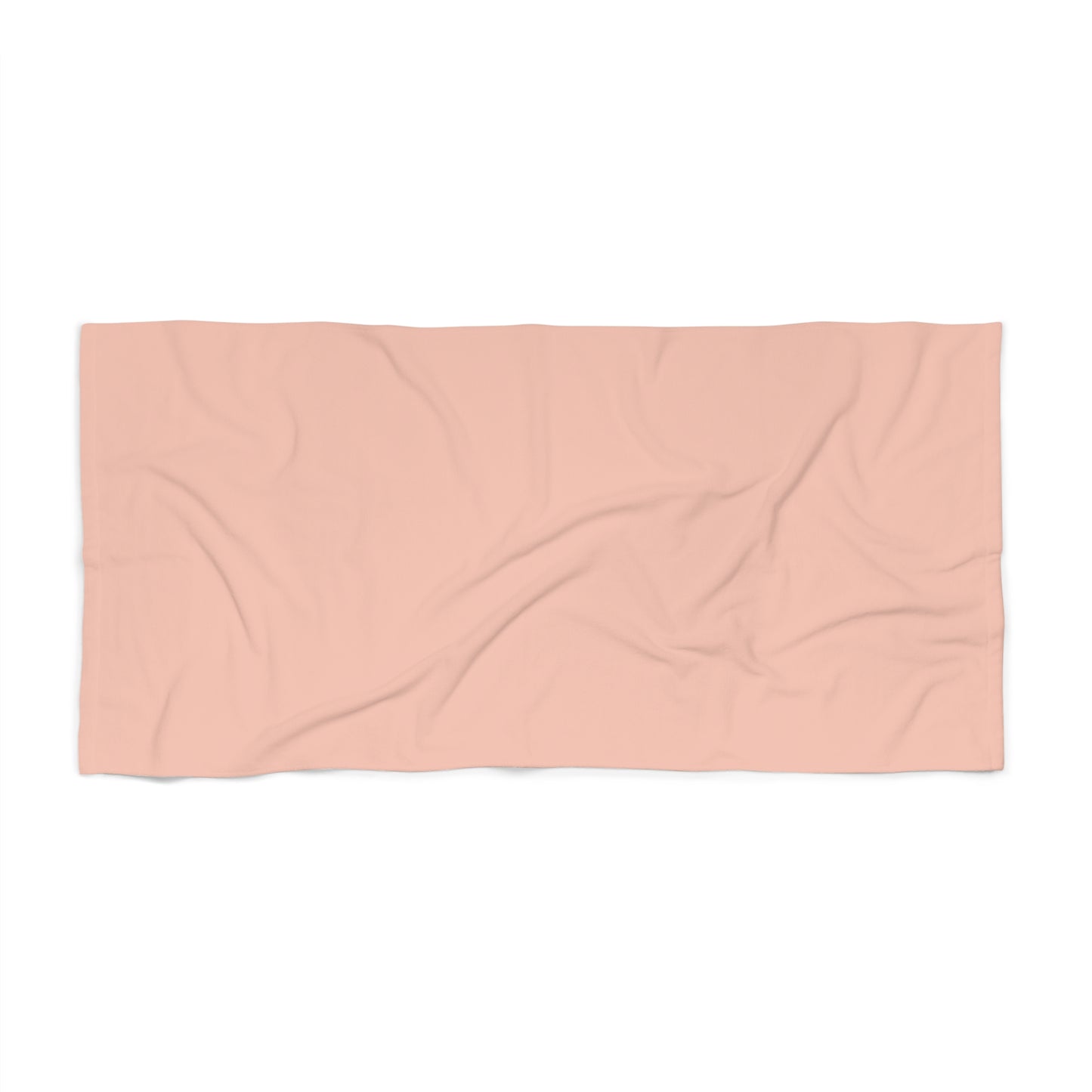True Holiday Teacup Rose Orange Solids Beach & Pool Towel