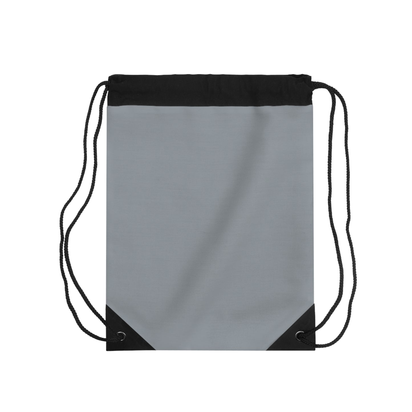 True Holiday Gray Cardigan Gray Solids Drawstring Bag