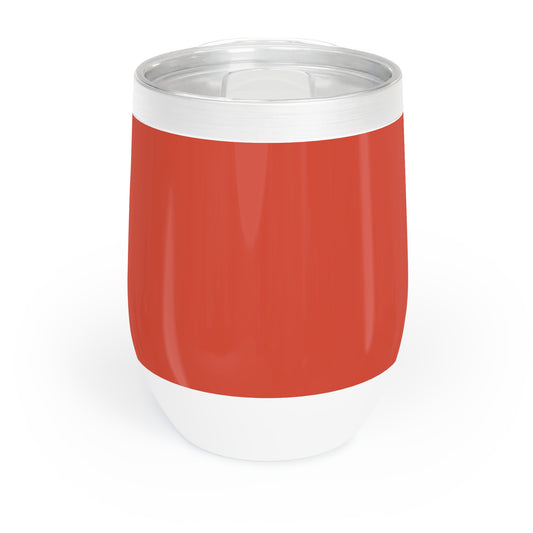 True Holiday Warm Comfort Orange Solids Chill Wine Tumbler