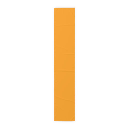 True Holiday Citrus Blast Yellow Solids Table Runner