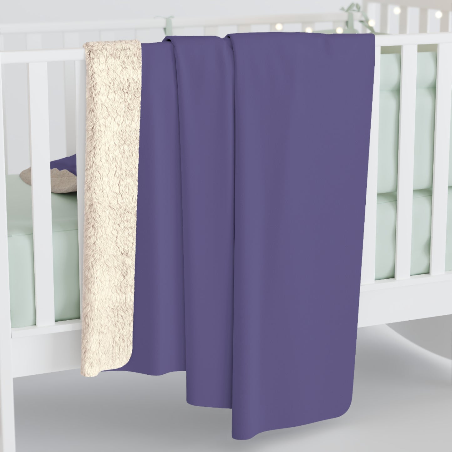 True Holiday Seduction Purple Solids Throw Blanket
