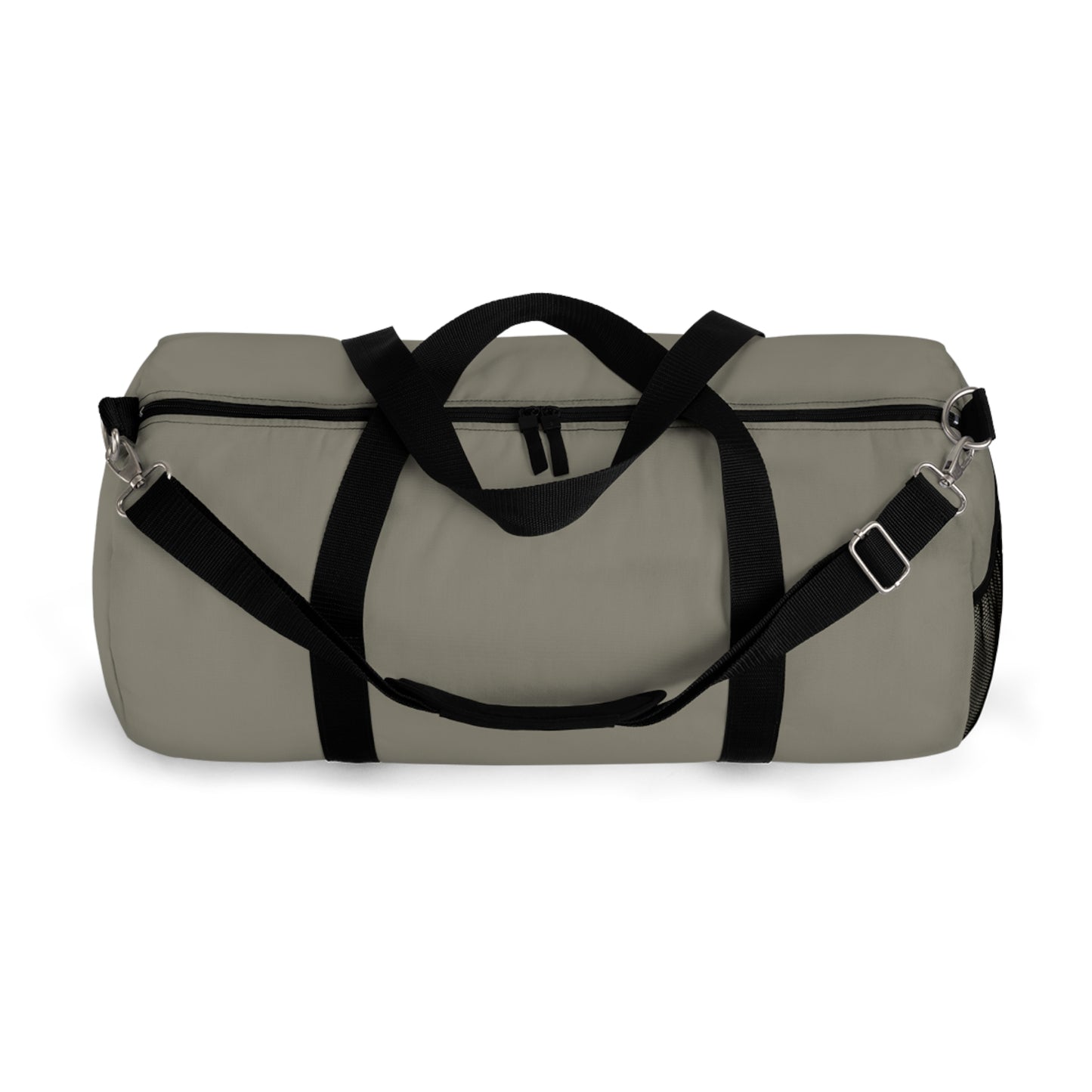 True Holiday Antique Pewter Green Solids Duffel Bag