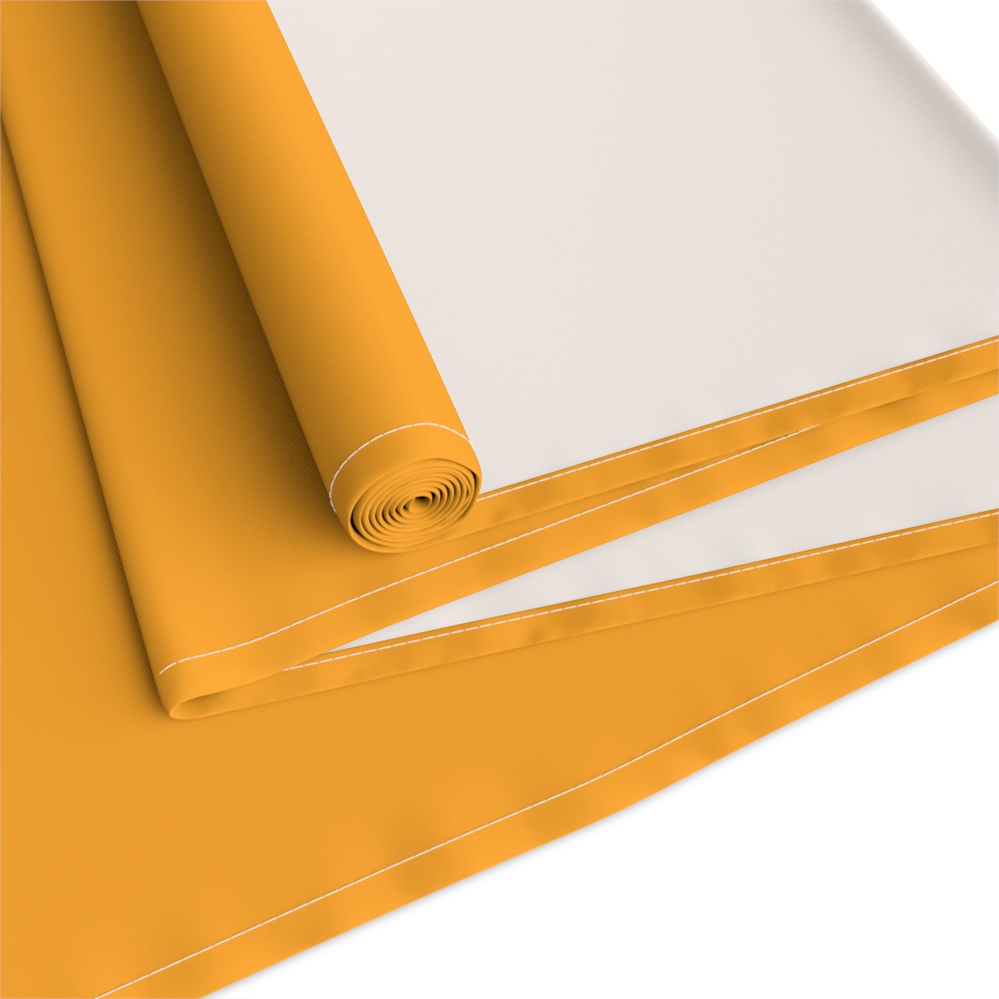 True Holiday Citrus Blast Yellow Solids Table Runner