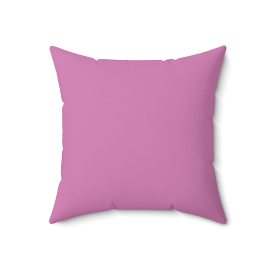 True Holiday Spring Azalea Red Solids 18" Square Throw Pillow