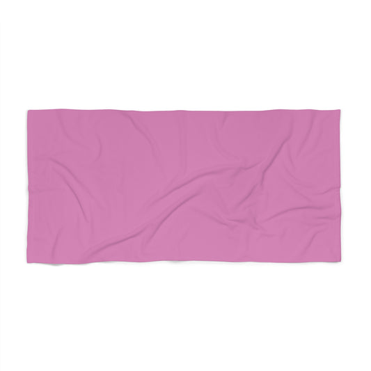 True Holiday Spring Azalea Red Solids Solids Beach & Pool Towel