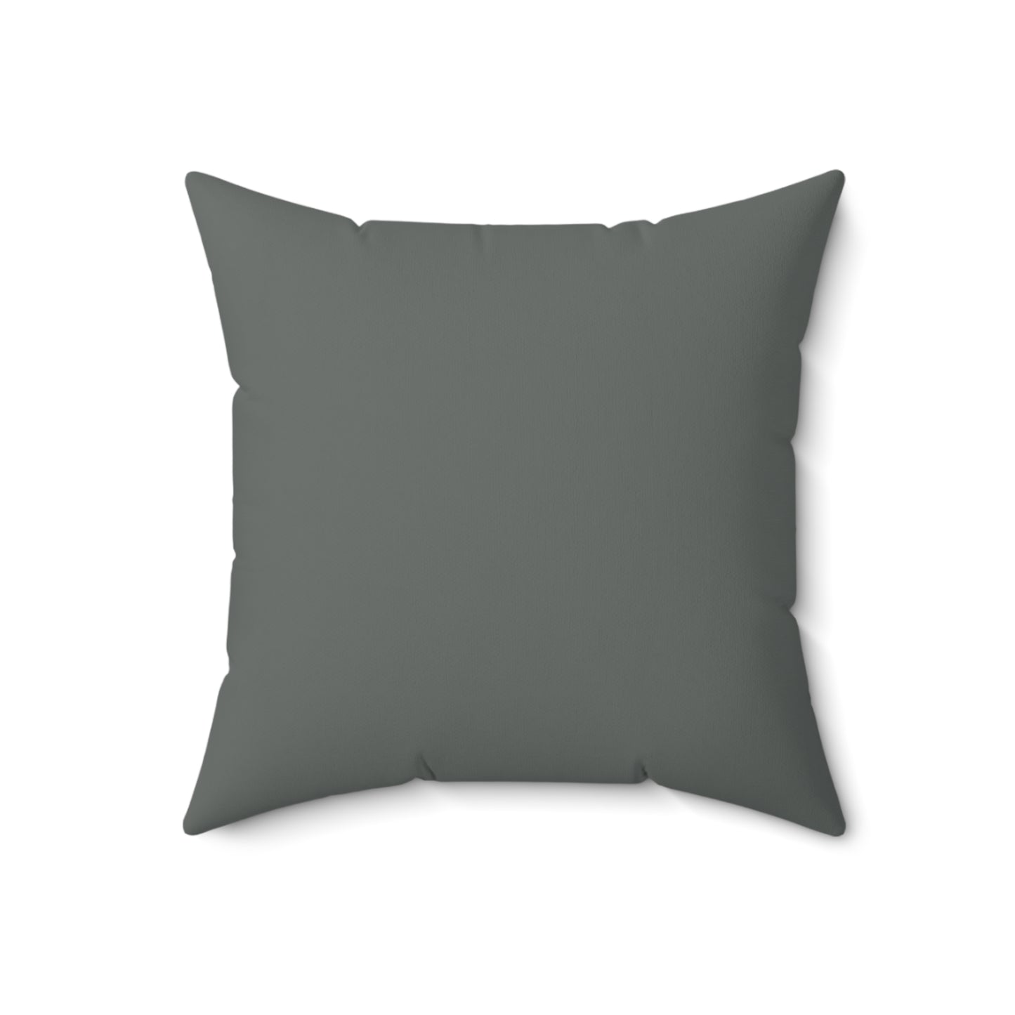 True Holiday Kitty Gray Gray Solids 18" Square Throw Pillow