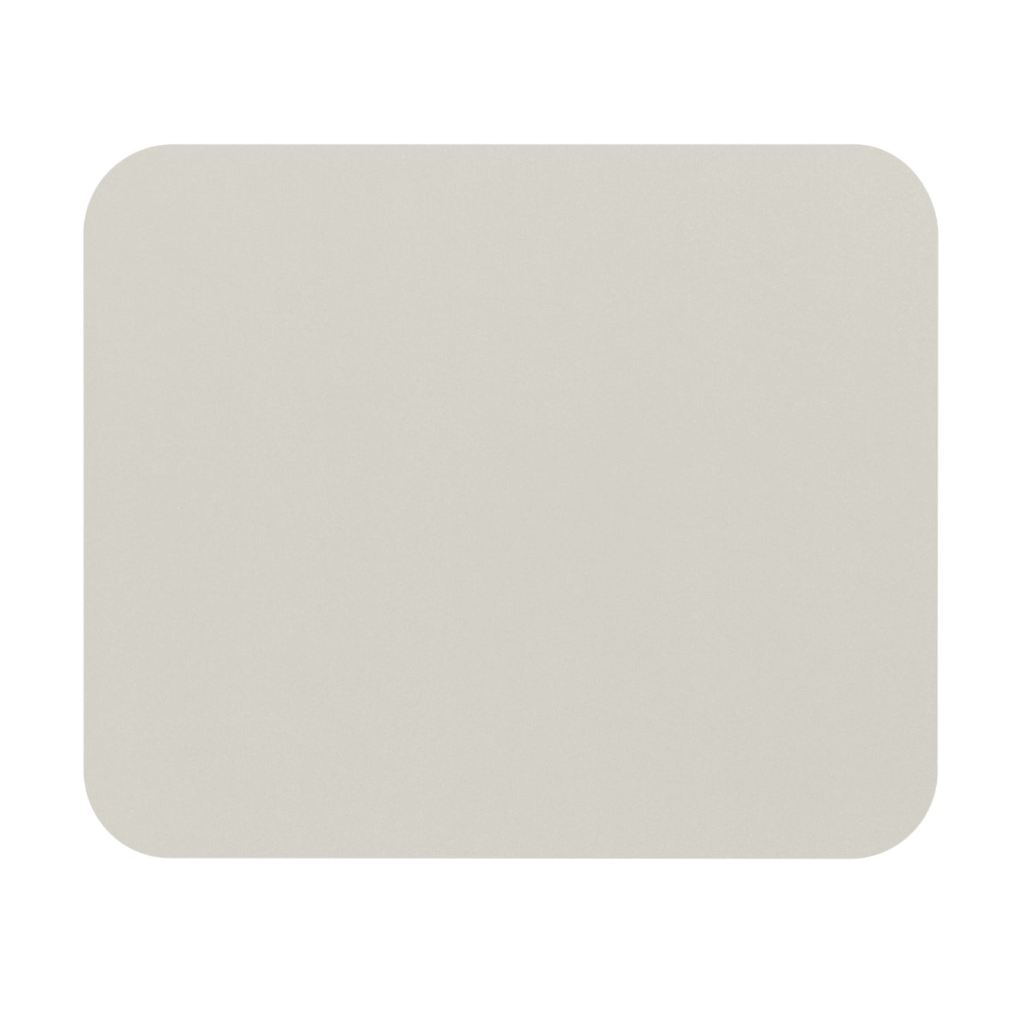 True Holiday Swiss Coffee White Solids Mouse Pad