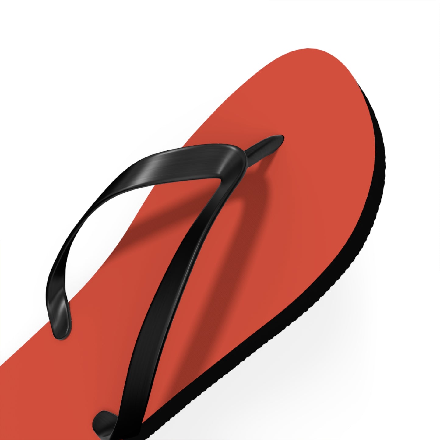 True Holiday Warm Comfort Orange Solids Flip Flops