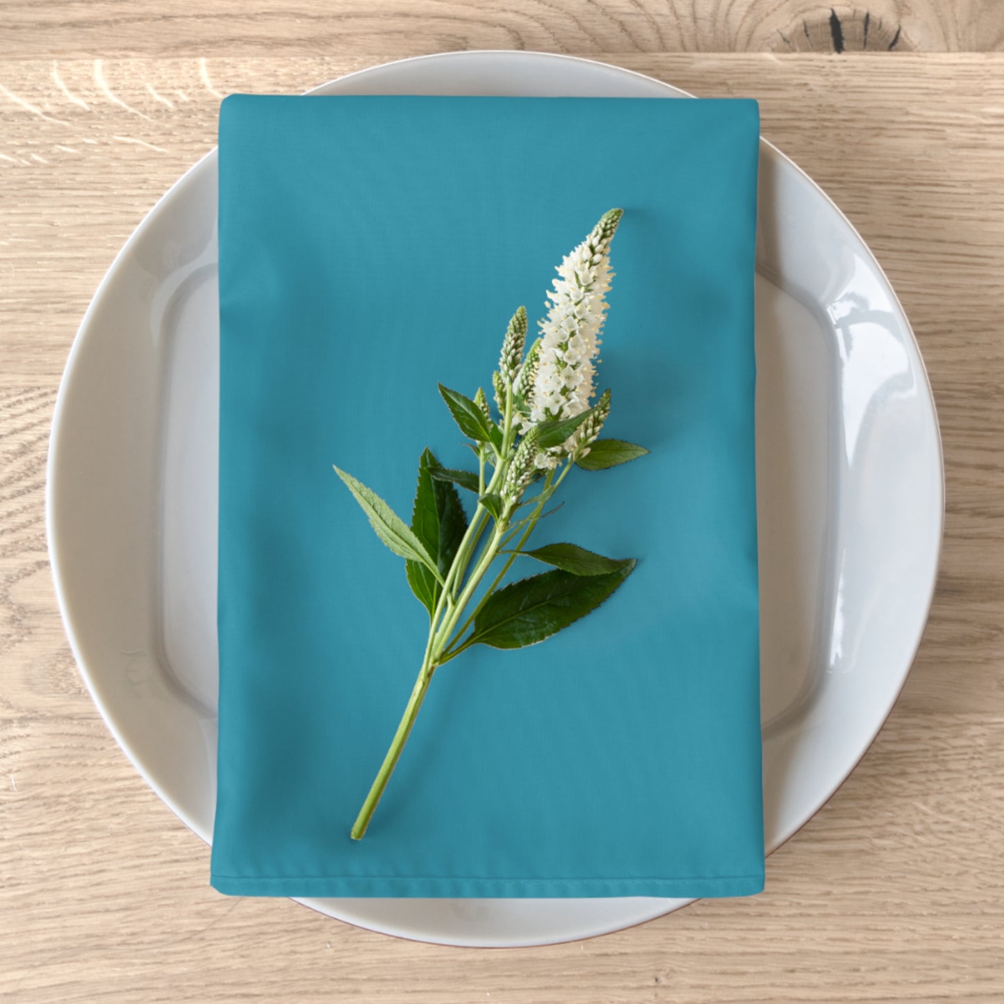True Holiday Cool Blue Blue Solids Napkins