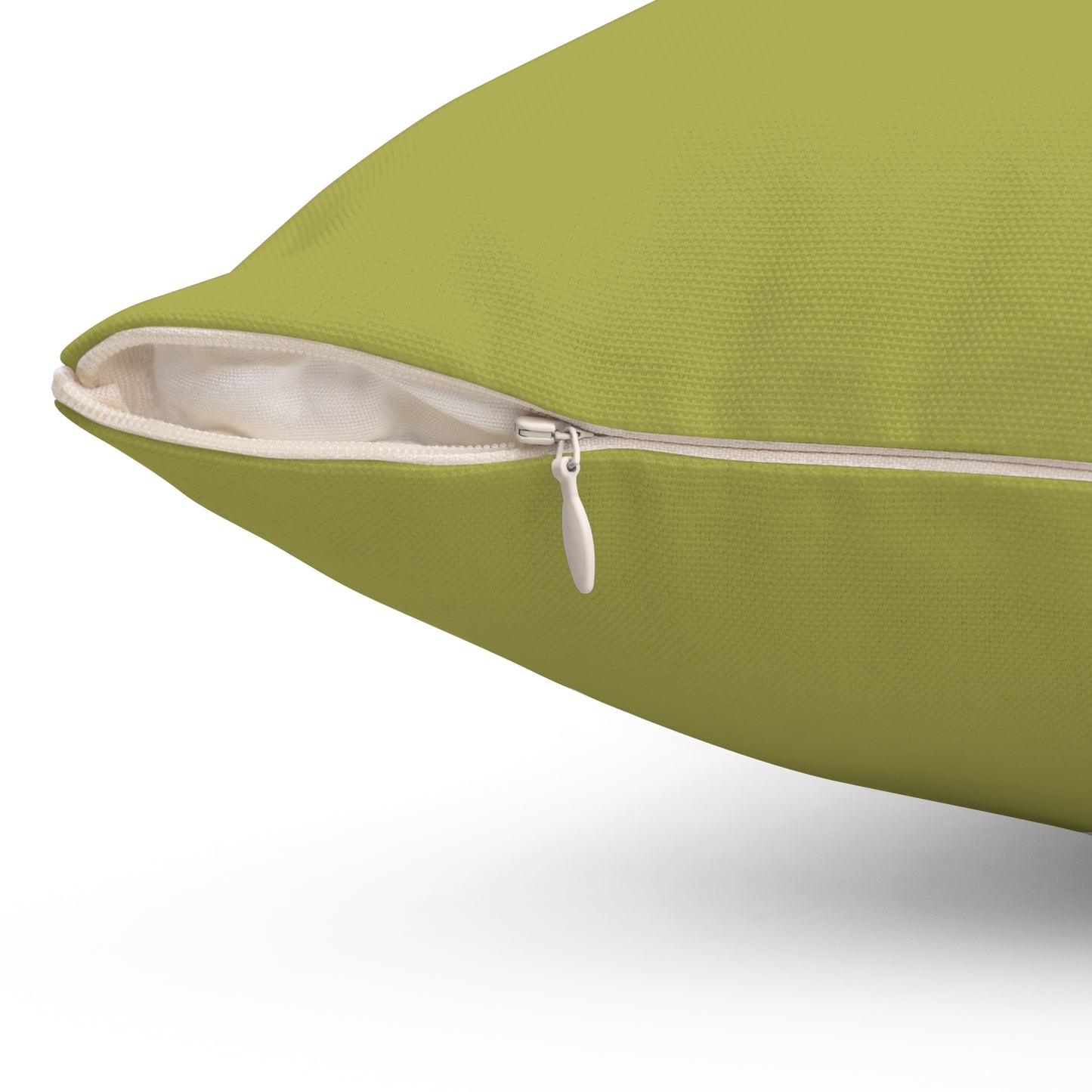 True Holiday Perennial Green Solids 20" Square Throw Pillow