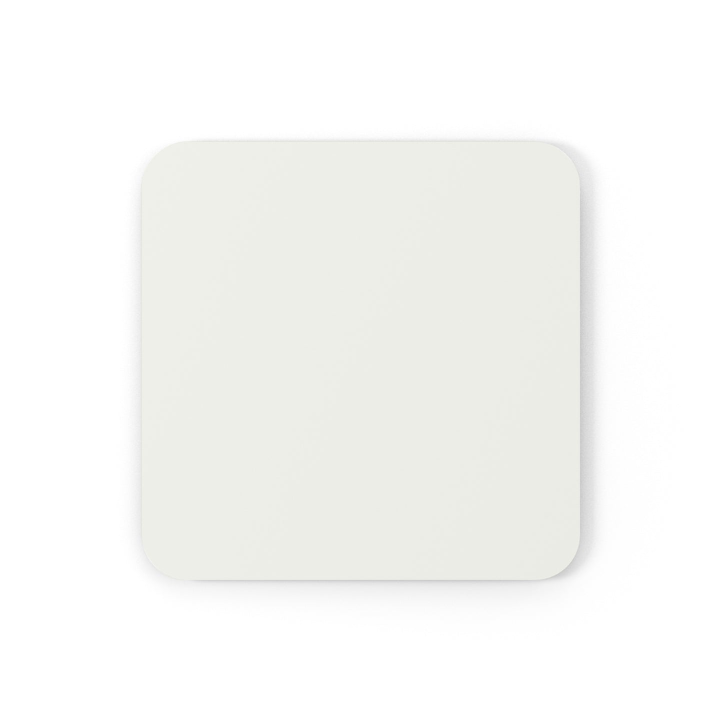 True Holiday Opulence White Solids Corkwood Coaster Set