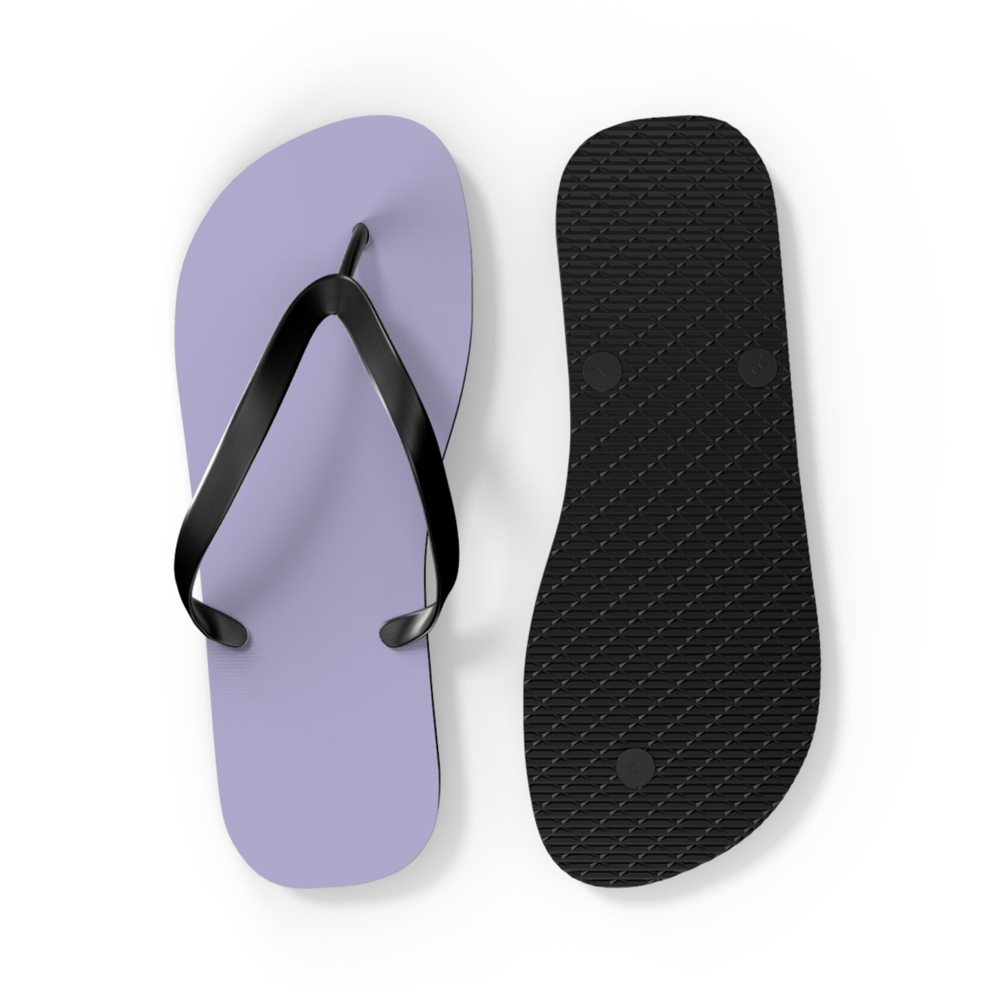True Holiday Heather Plum Purple Solids Flip Flops