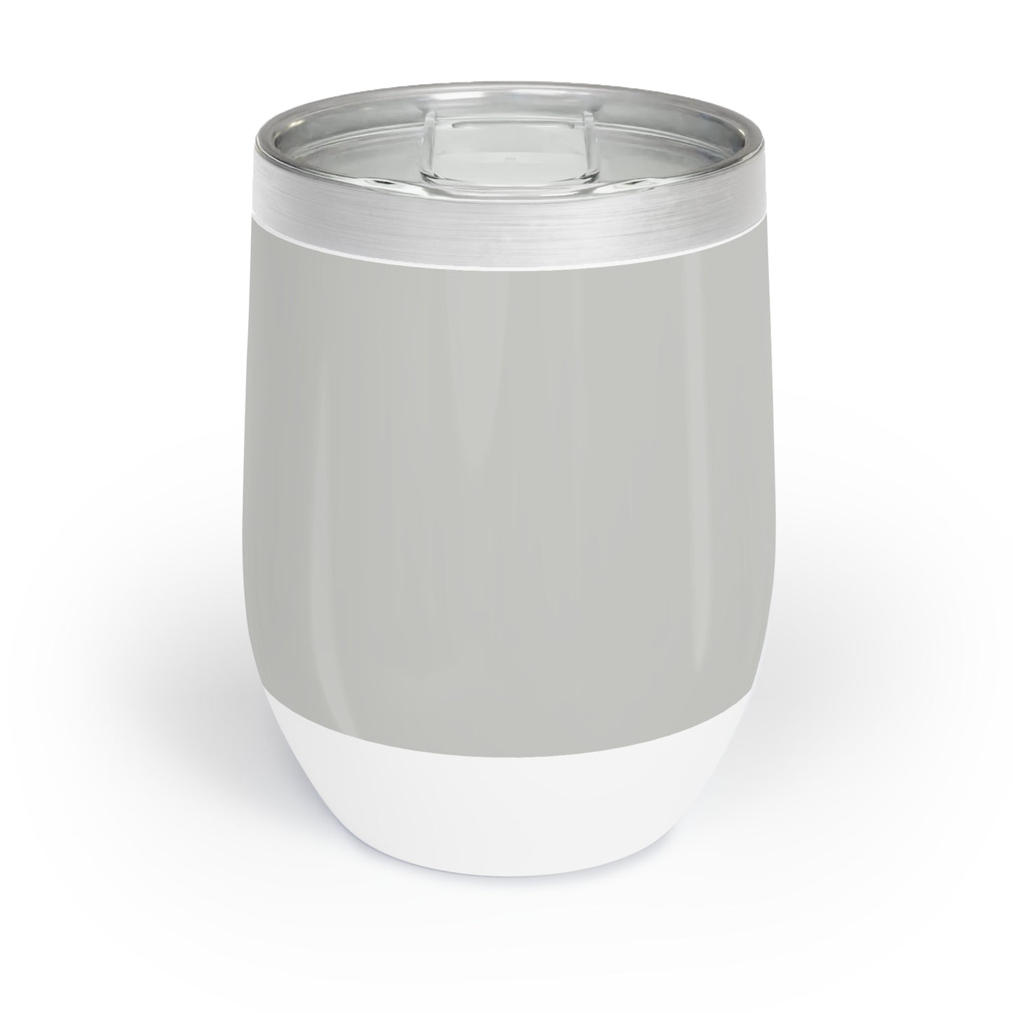 True Holiday Perspective Gray Solids Chill Wine Tumbler