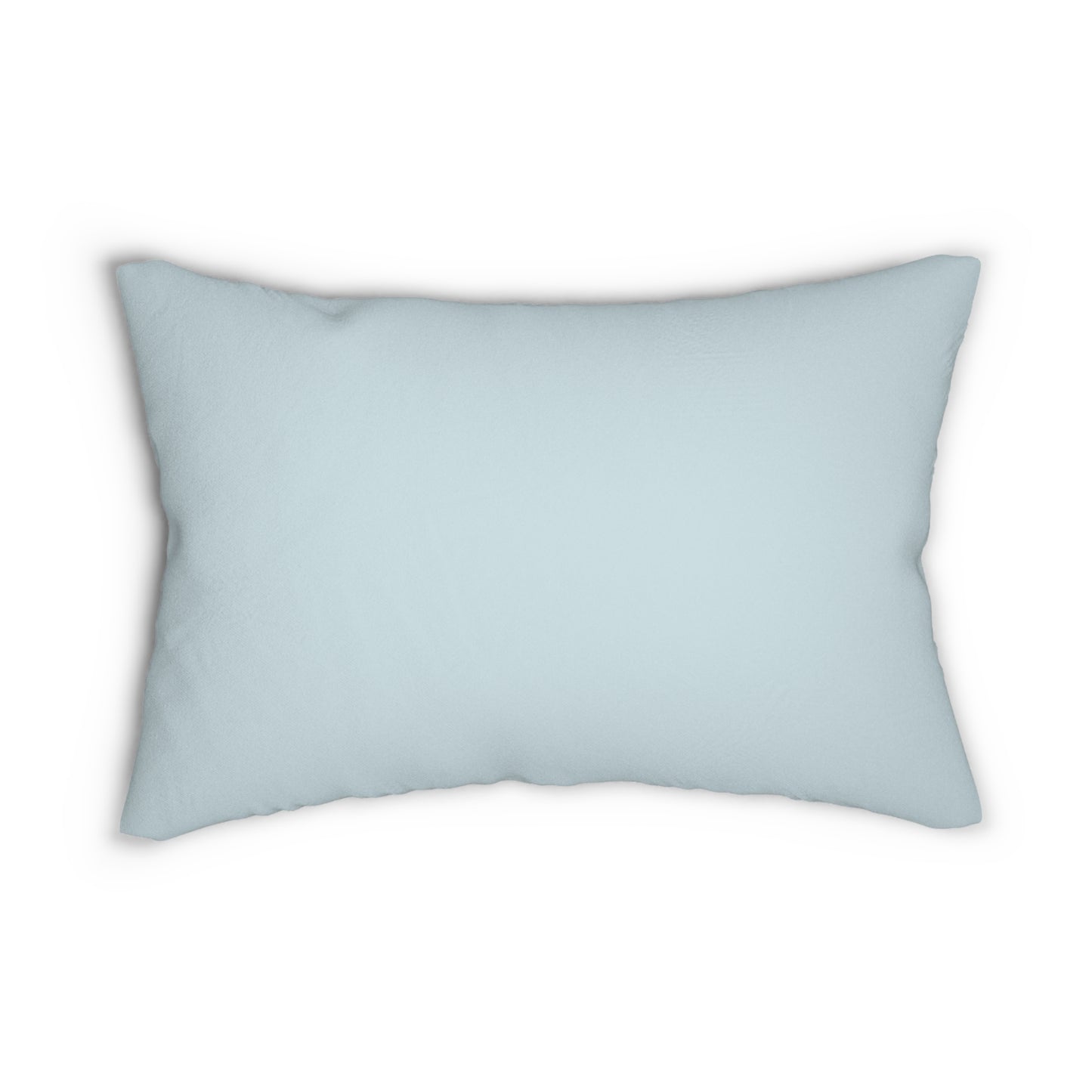 True Holiday Polar Sky Blue Solids 20" x 14" Rectangular Throw Pillow