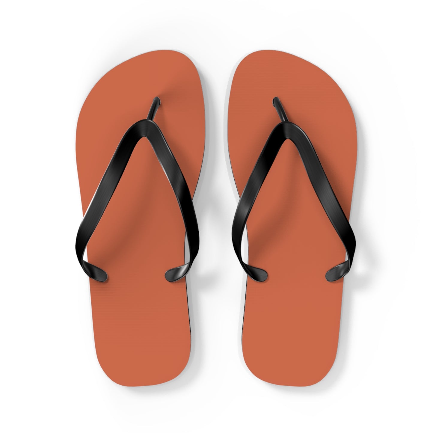 True Holiday Autumn Cover Orange Solids Flip Flops