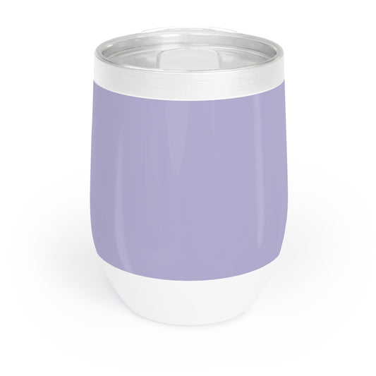 True Holiday Heather Plum Purple Solids Chill Wine Tumbler