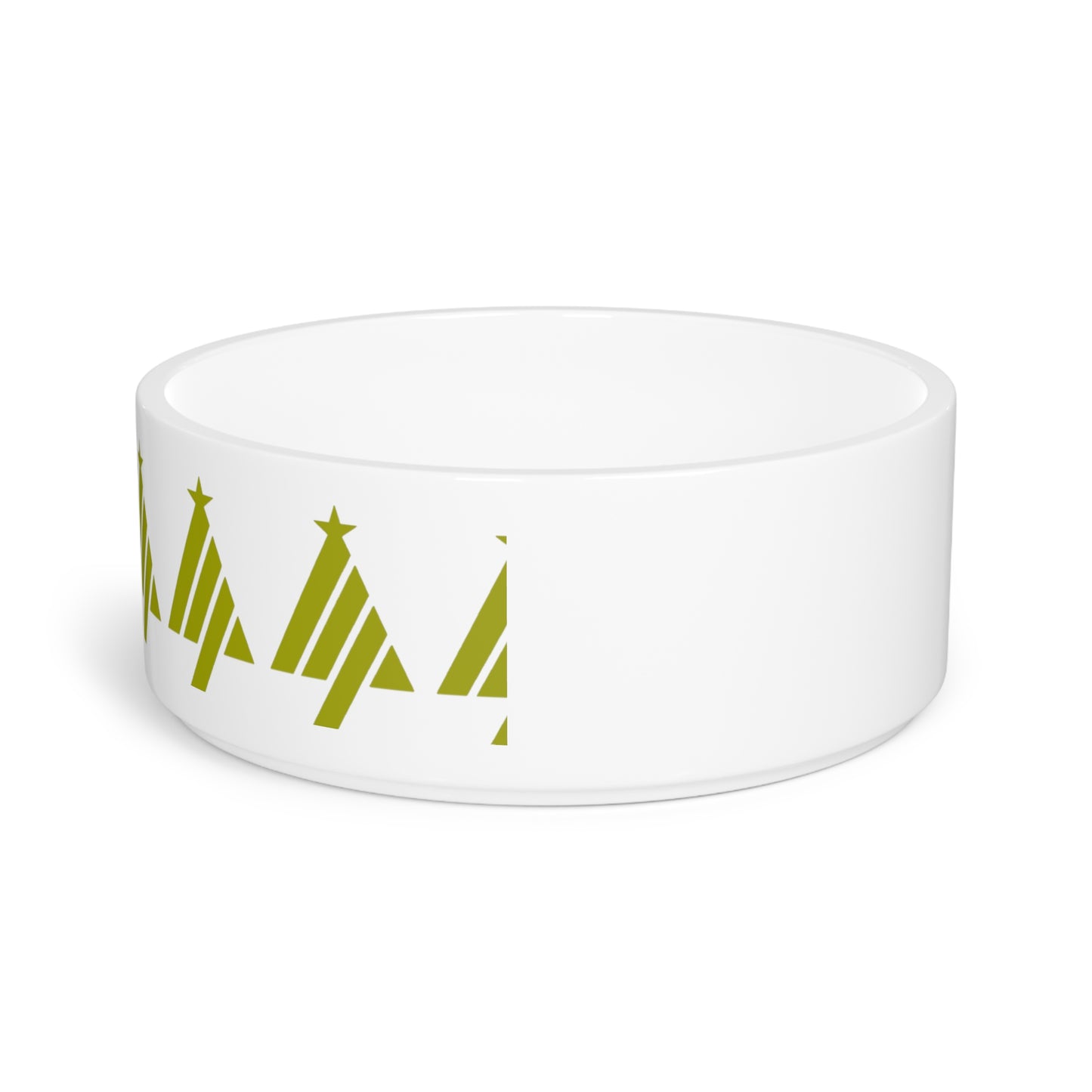 True Holiday Dark Lime Green Solids Pet Bowl