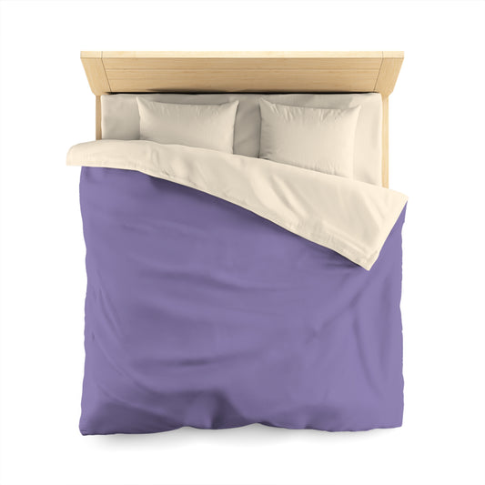 True Holiday Charmed Violet Purple Solids Duvet Cover