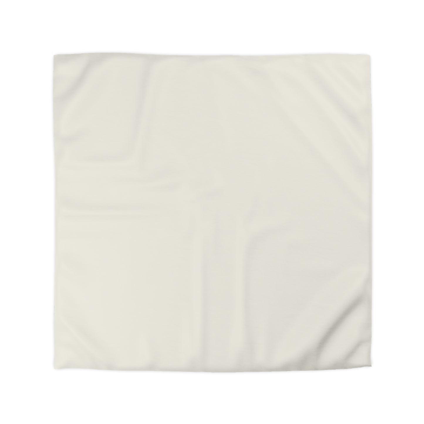 True Holiday Swiss Coffee White Solids Duvet Cover