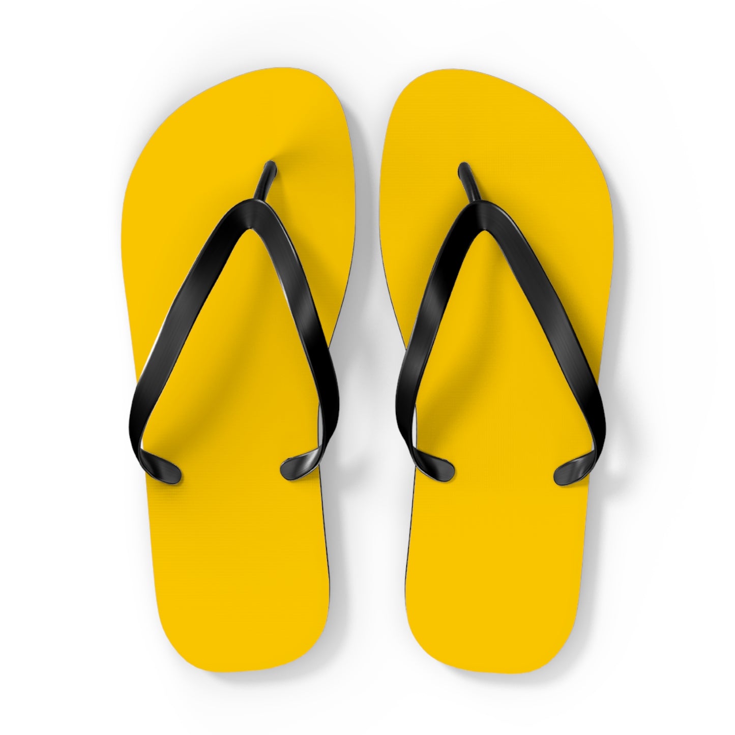 True Holiday Sun Kissed Yellow Solids Flip Flops