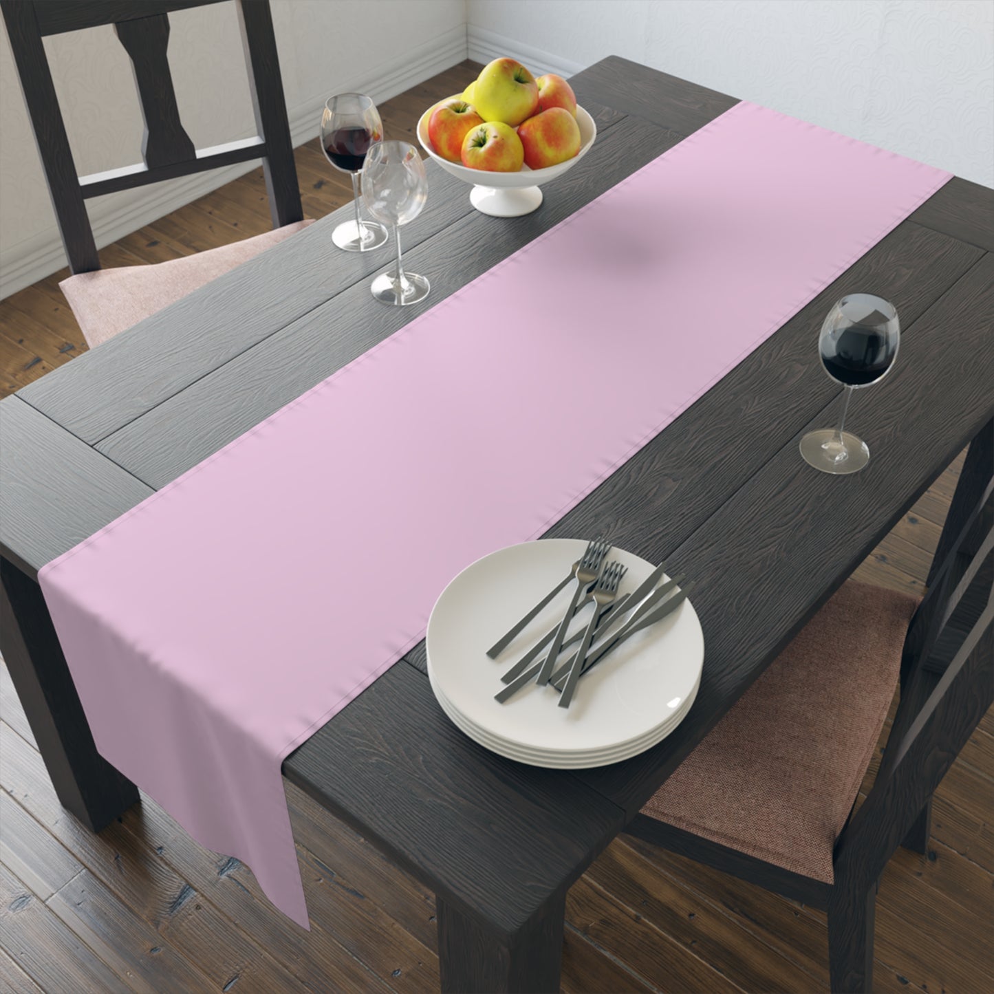 True Holiday Valentines Day Red Solids Table Runner