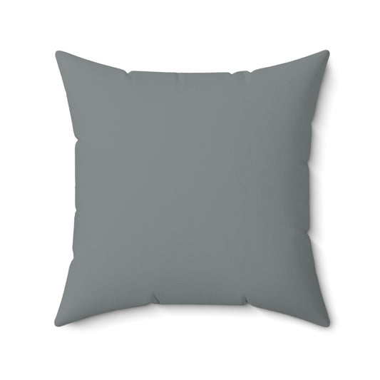 True Holiday Shaker Gray Gray Solids 20" Square Throw Pillow