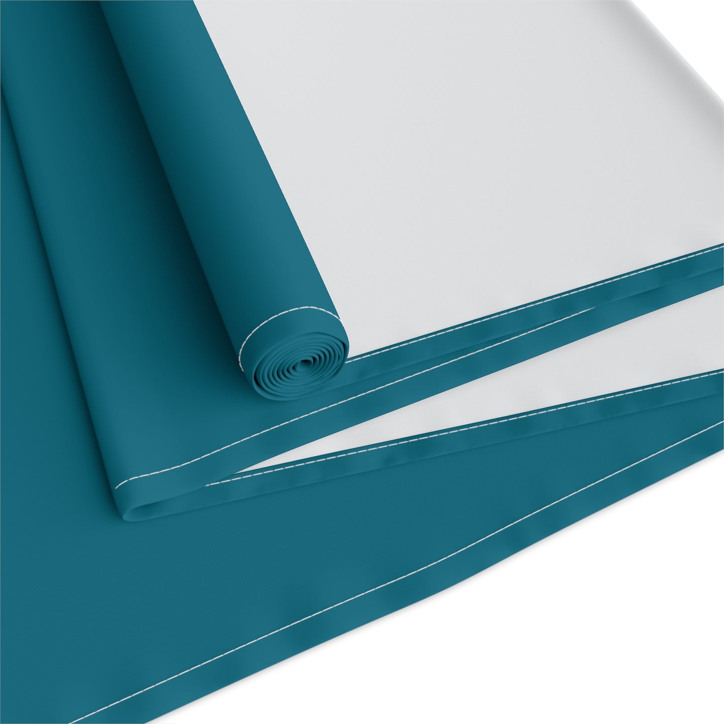 True Holiday Deep Ocean Blue Solids Table Runner