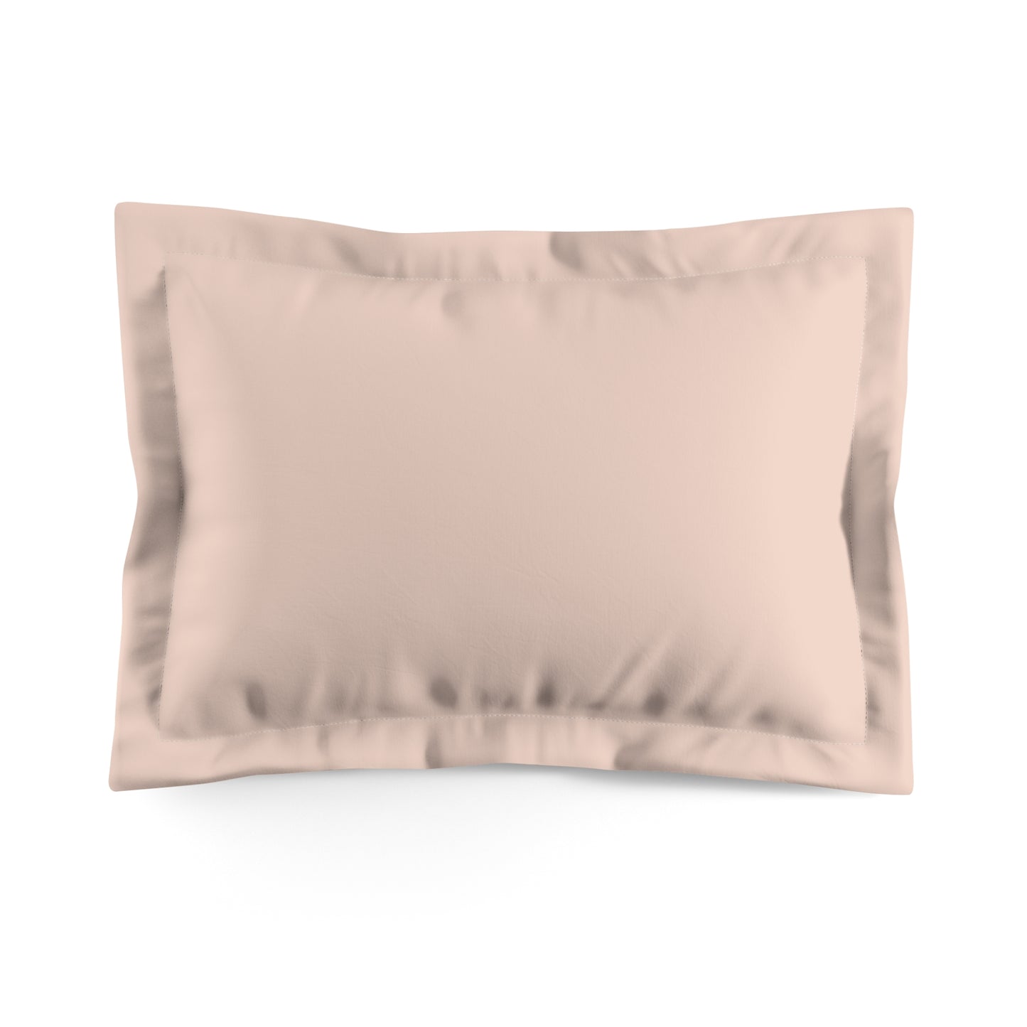 True Holiday Sunlit Coral Orange Solids Microfiber Pillow Sham