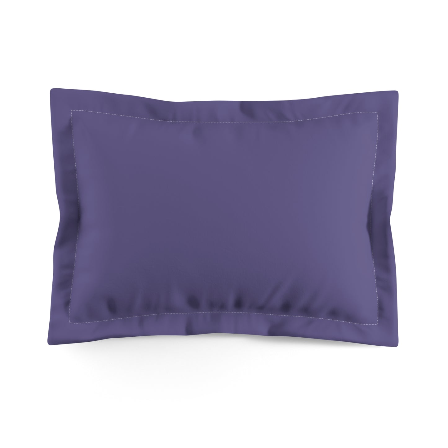 True Holiday Seduction Purple Solids Microfiber Pillow Sham