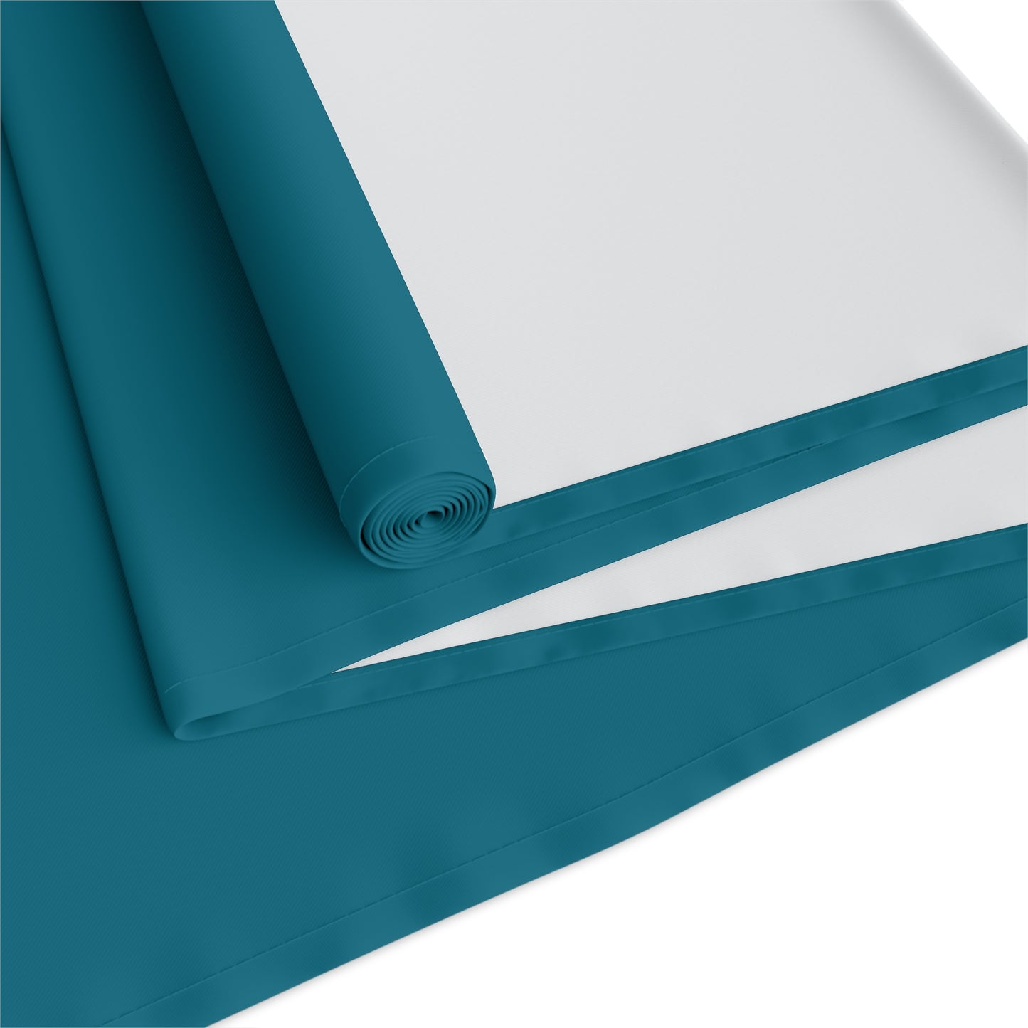 True Holiday Deep Ocean Blue Solids Table Runner