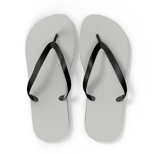 True Holiday Perspective Gray Solids Flip Flops