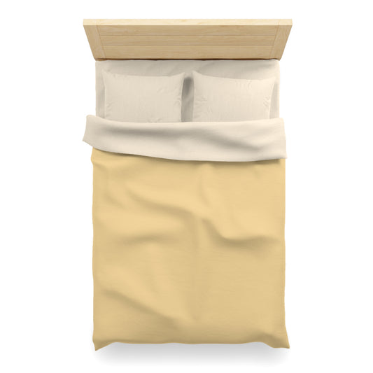 True Holiday Honeybee Yellow Solids Duvet Cover