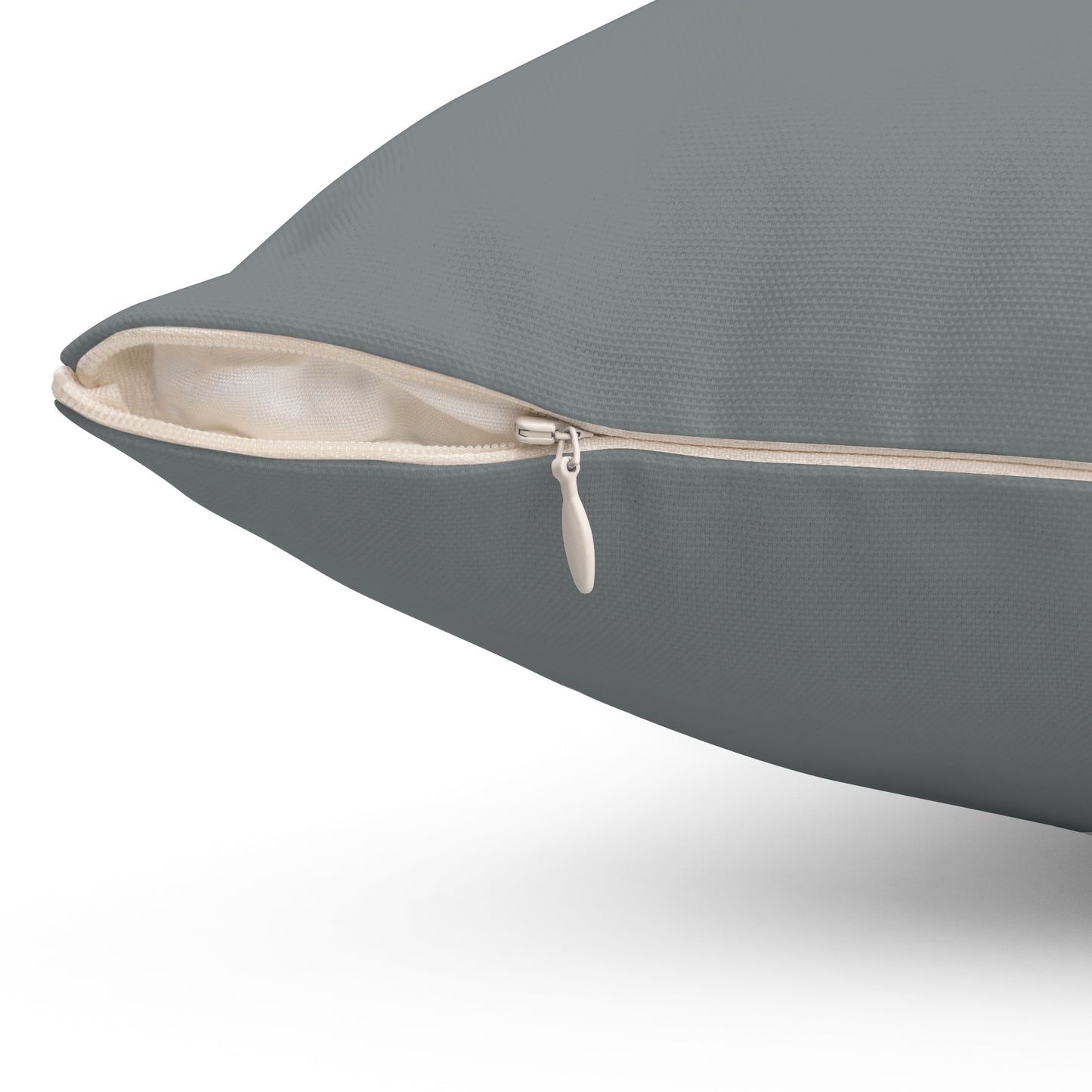 True Holiday Shaker Gray Gray Solids 20" Square Throw Pillow