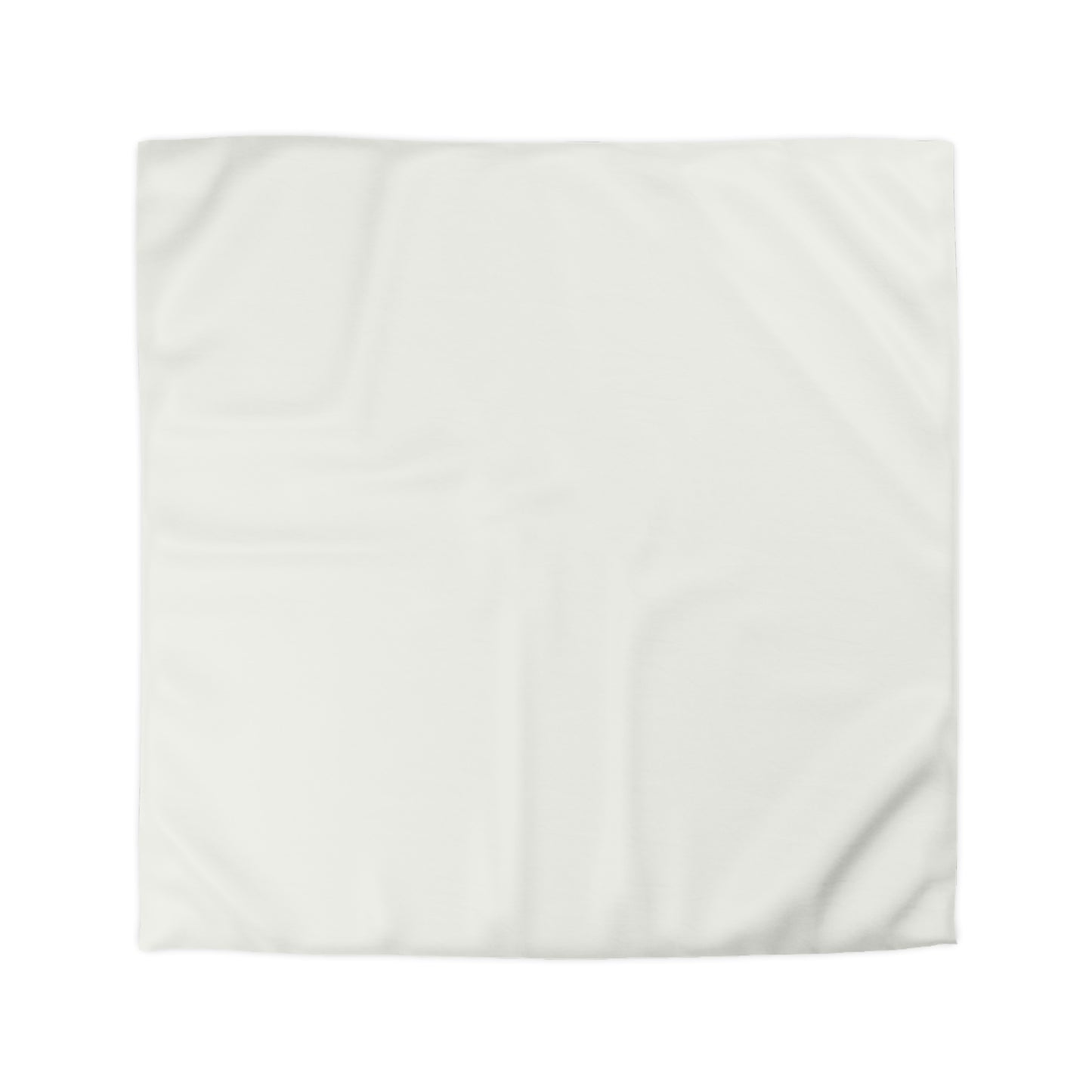 True Holiday White Heron White Solids Duvet Cover