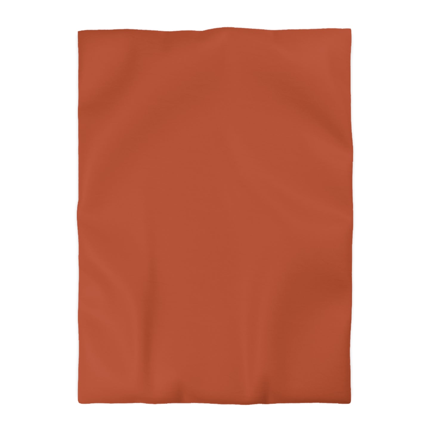 True Holiday Fireball Orange Solids Duvet Cover