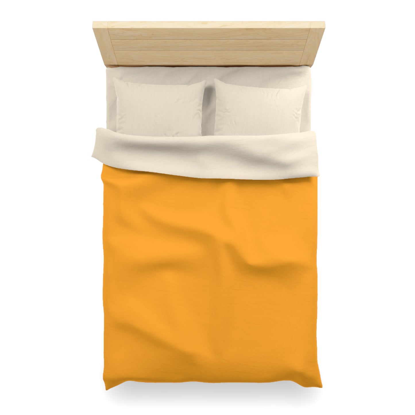 True Holiday Citrus Blast Yellow Solids Duvet Cover