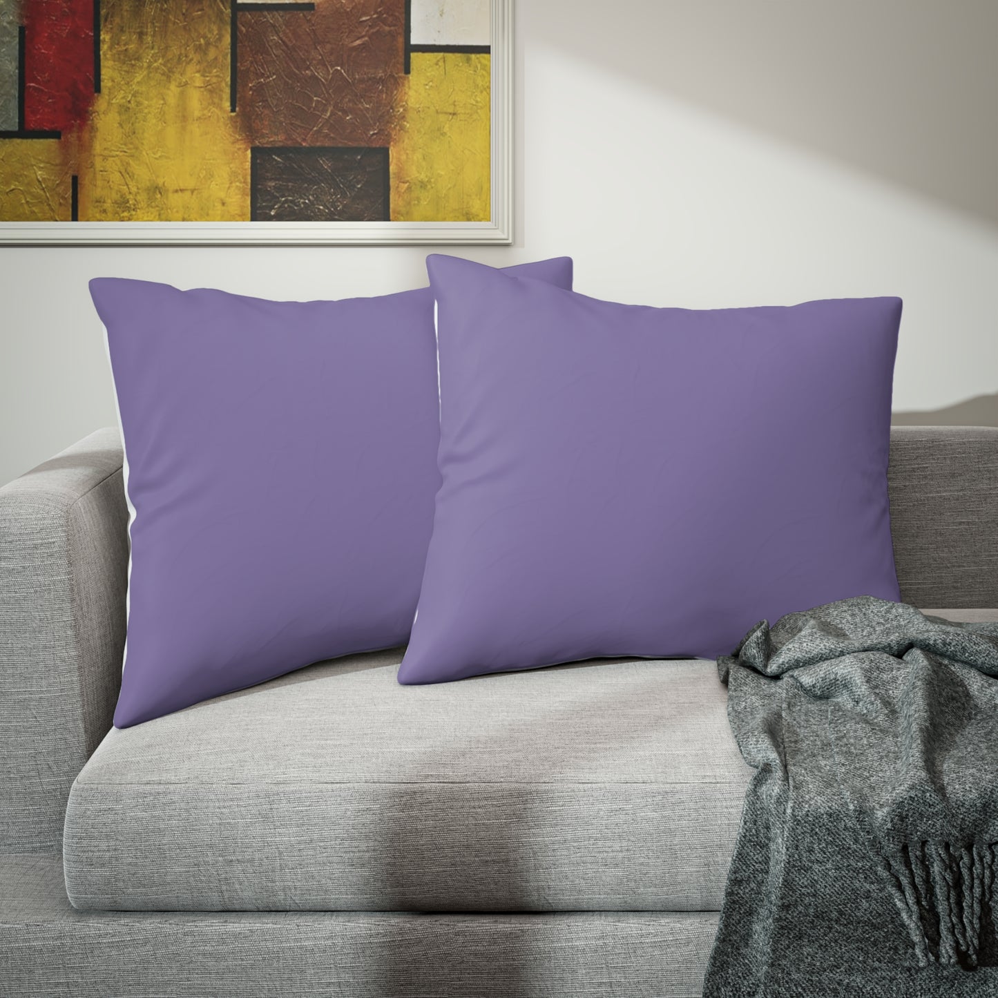 True Holiday Charmed Violet Purple Solids Pillow Sham