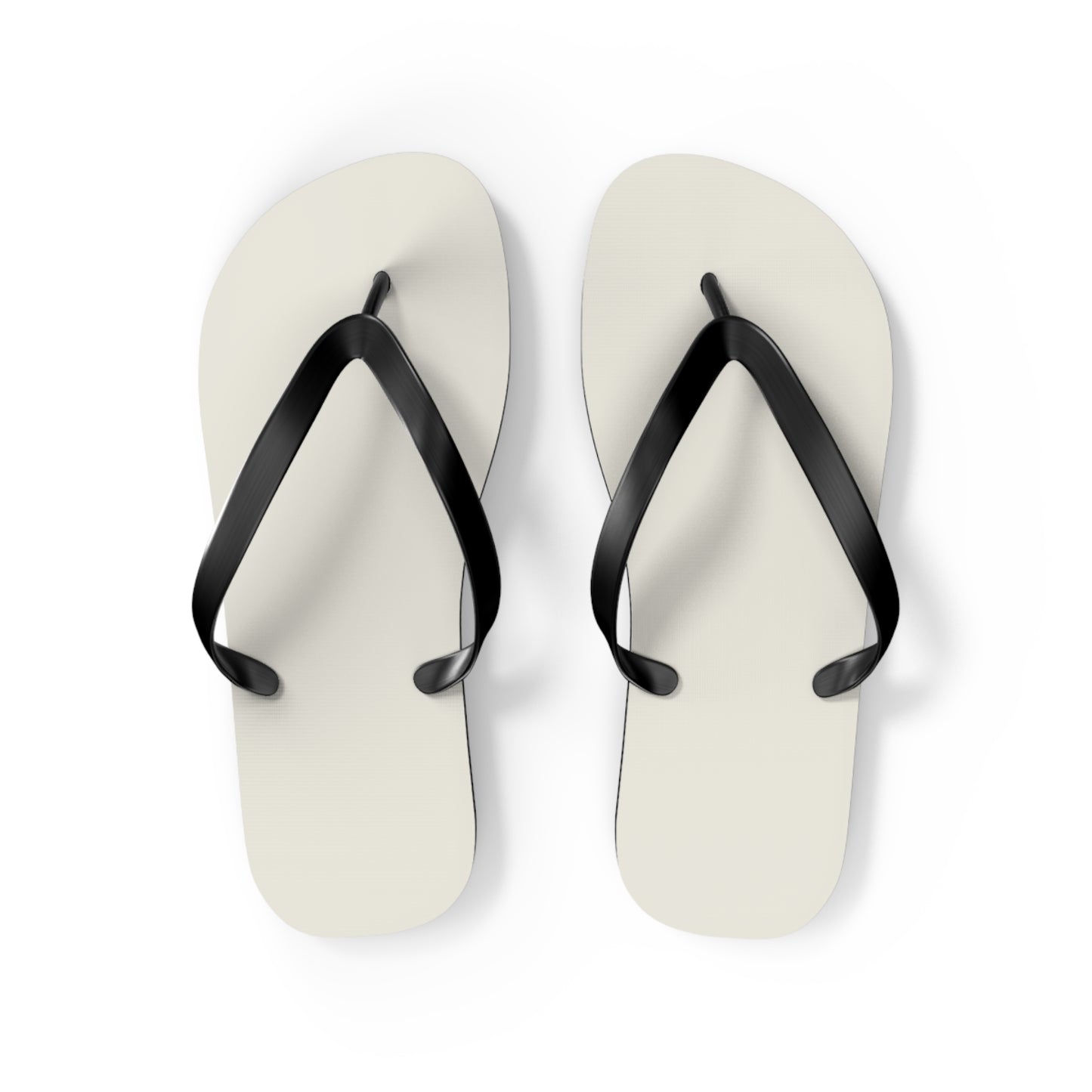 True Holiday Swiss Coffee White Solids Flip Flops