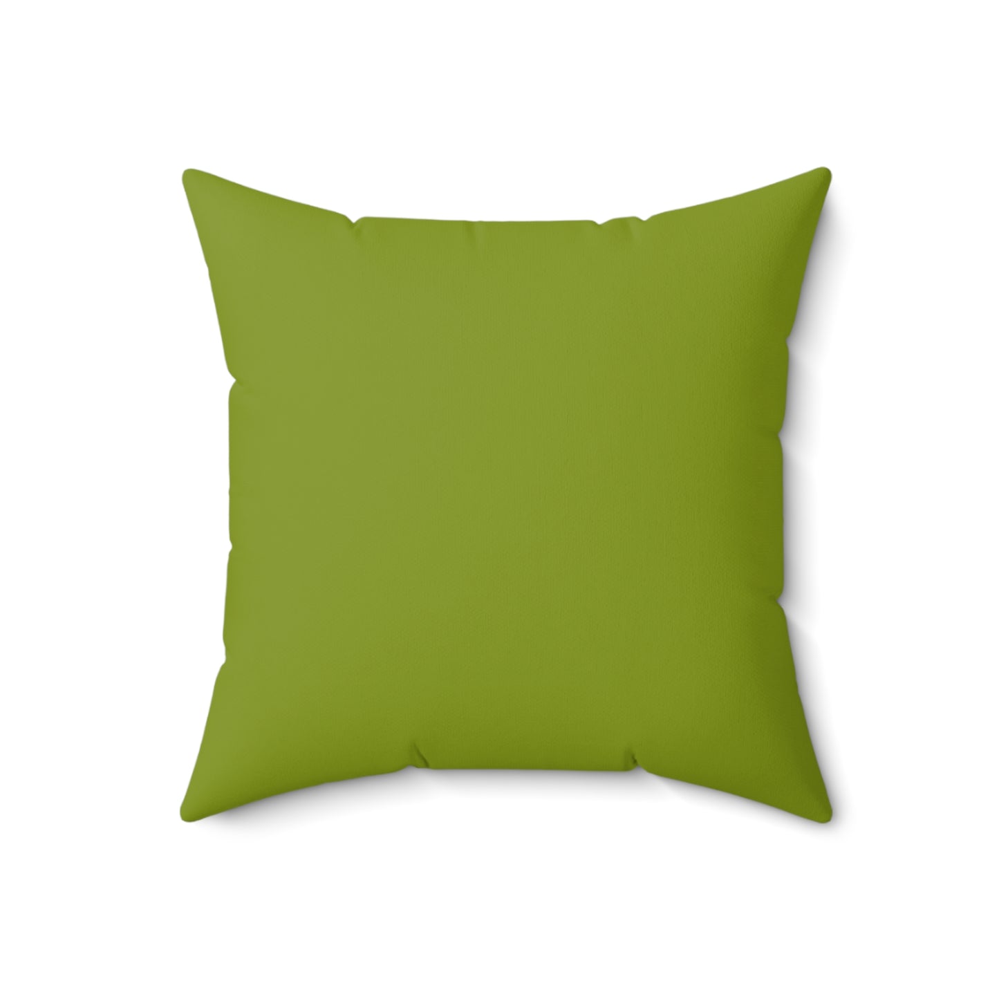 True Holiday Iguana Green Solids 18" Square Throw Pillow