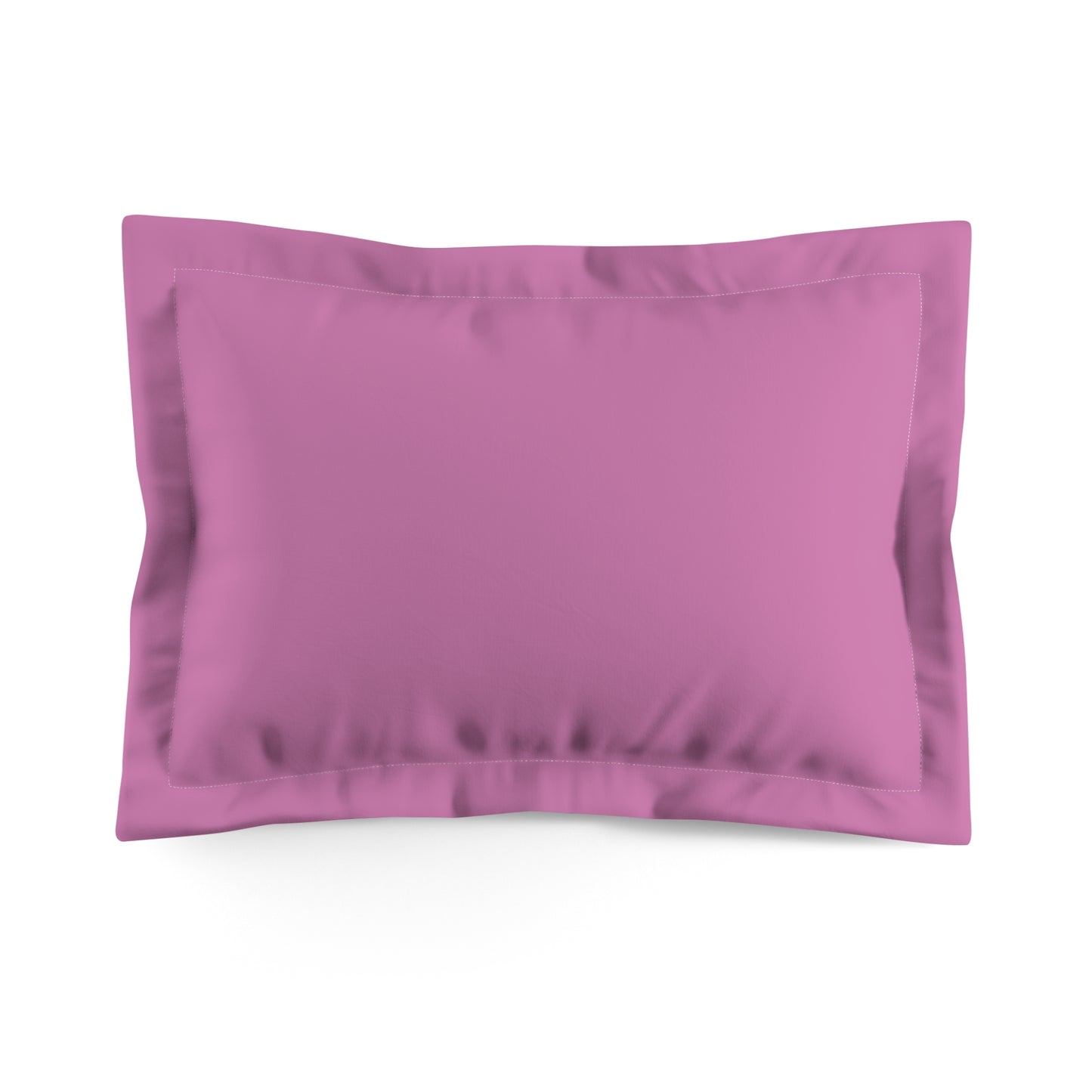True Holiday Spring Azalea Red Solids Microfiber Pillow Sham