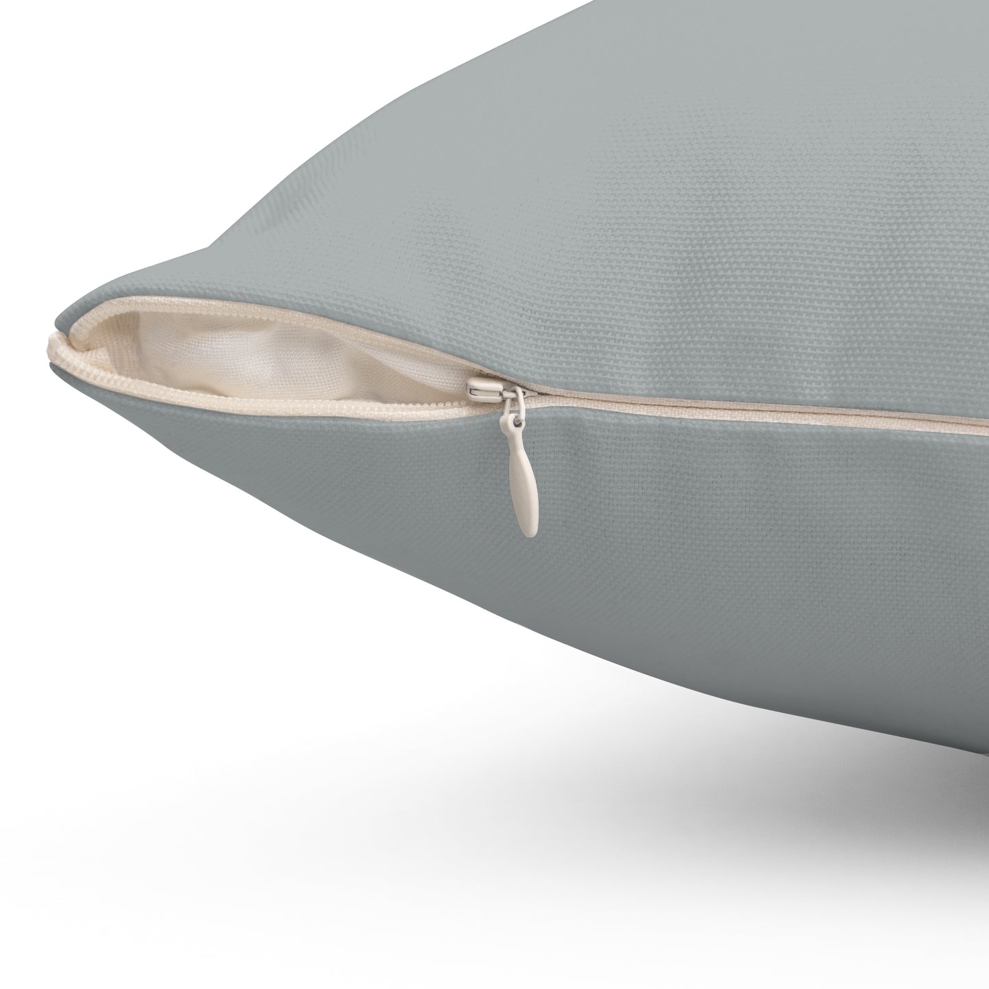 True Holiday Marina Gray Gray Solids 20" Square Throw Pillow