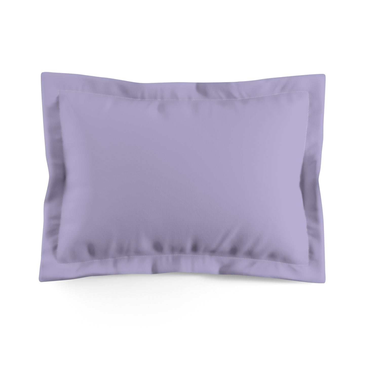 True Holiday Heather Plum Purple Solids Microfiber Pillow Sham