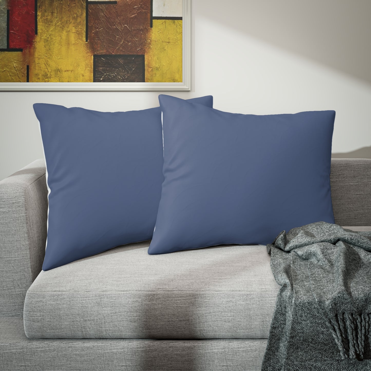 True Holiday Blue Nova Blue Solids Pillow Sham