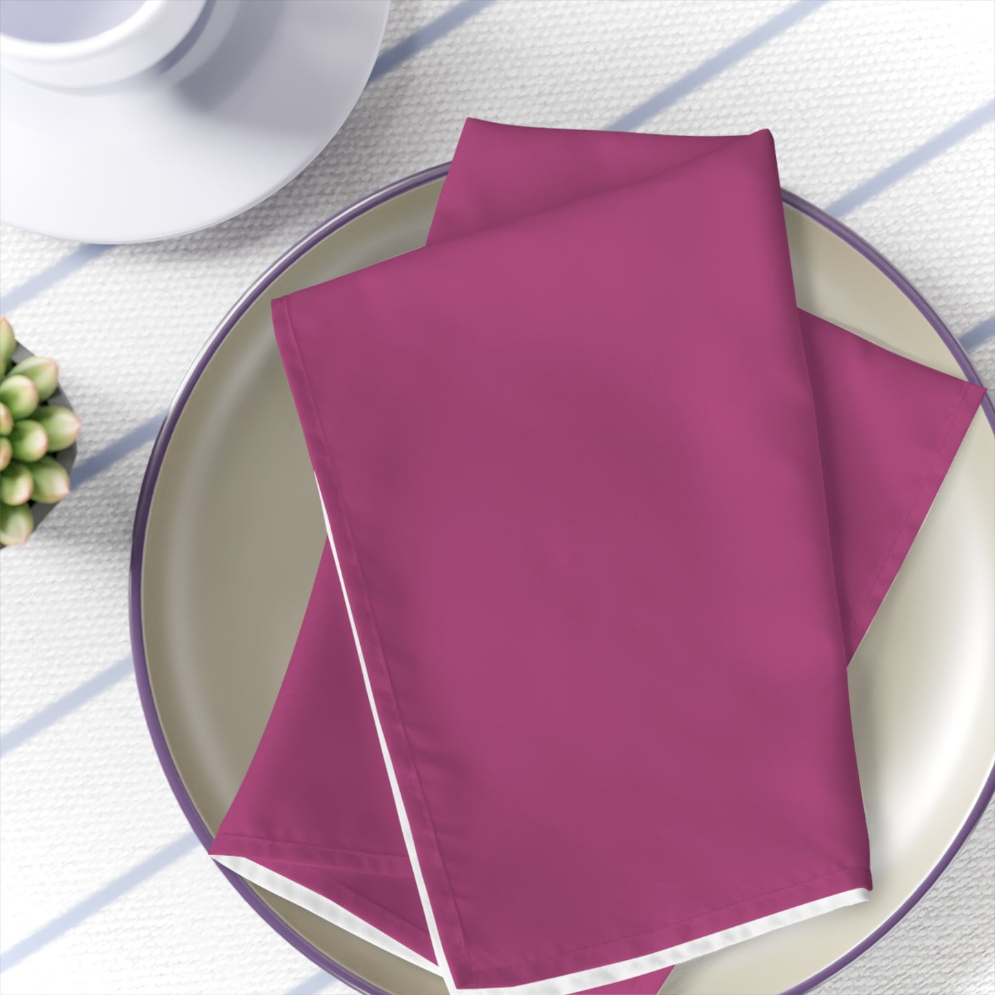 True Holiday Hot Lips Red Solids Napkins