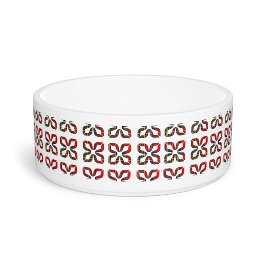 True Holiday Royal Stewart Tartan Plaid Pet Bowl