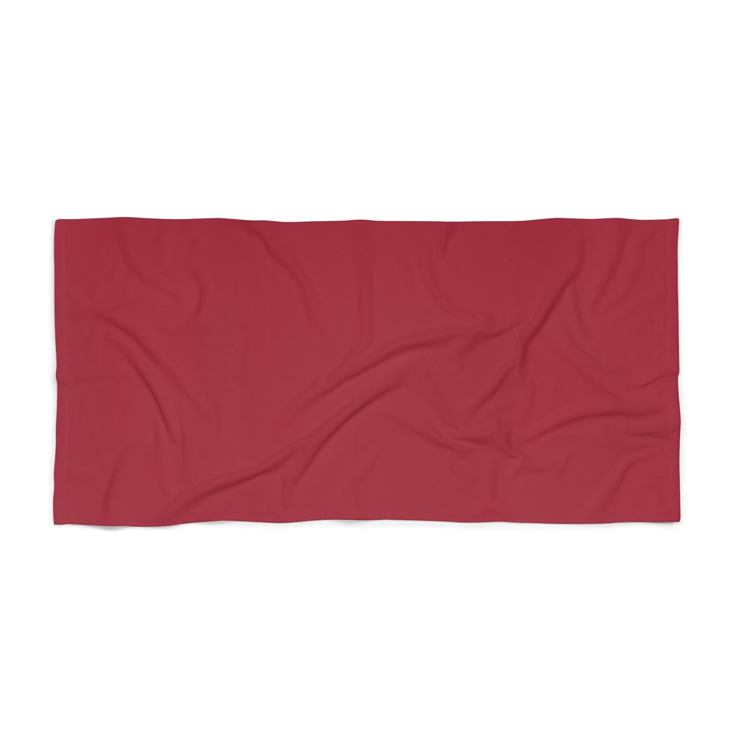 True Holiday Candy Cane Red Solids Beach & Pool Towel