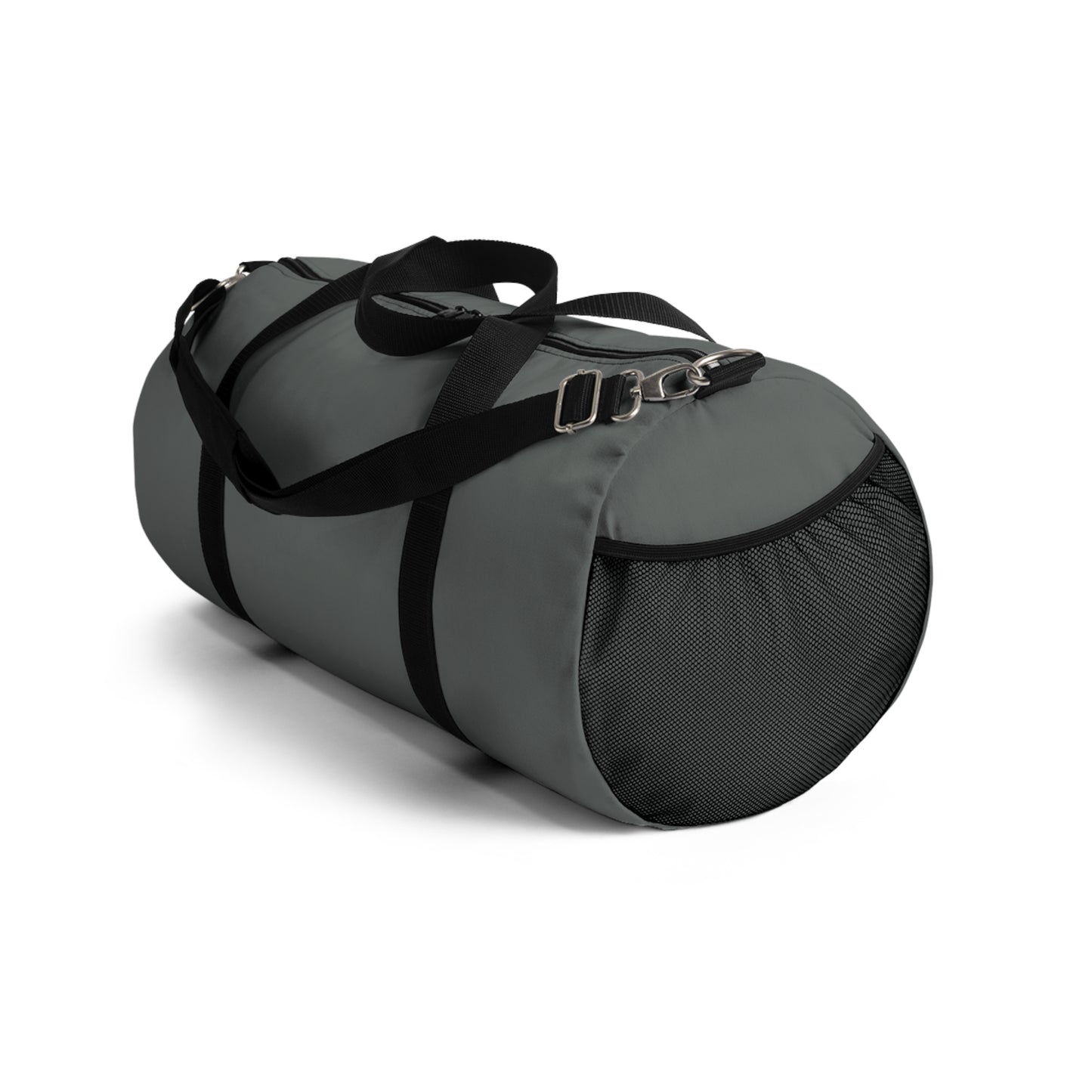 True Holiday Kitty Gray Gray Solids Duffel Bag